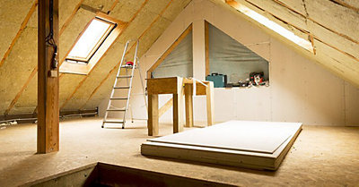 Attic Air Sealing and Insulation