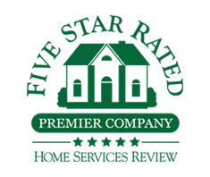 Five Star Rated Contractor Award seal