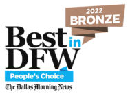 2022 Bronze, Best in DFW People;s Choice, The Dallas Morning News