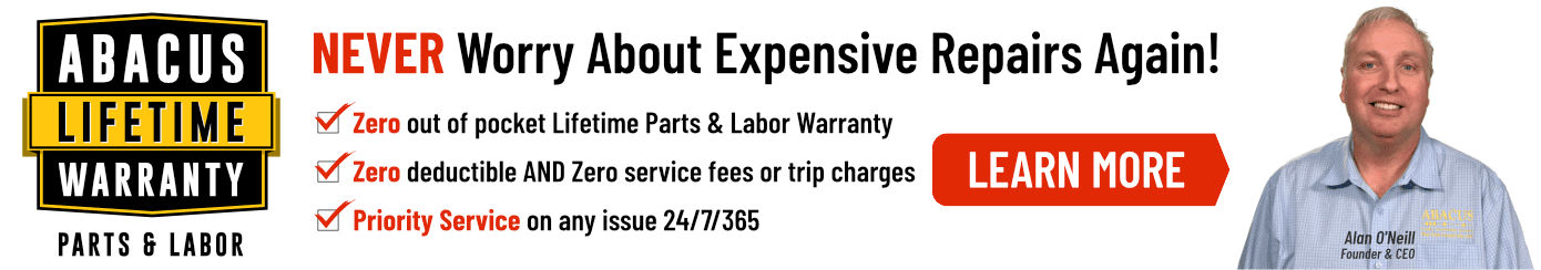 Abacus Lifetime Warranty