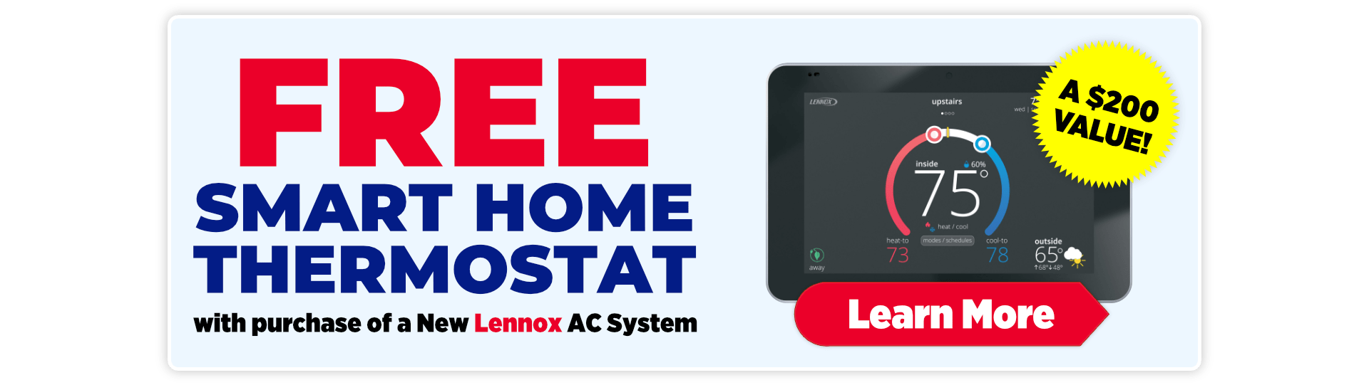 Get a FREE Smart Home Thermostat