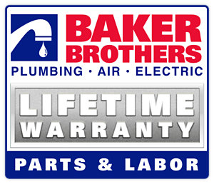 Baker Brothers Lifetime Warranty on Parts & Labor