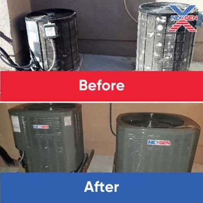 Before & After: Two Old ACs to 2 New ACs