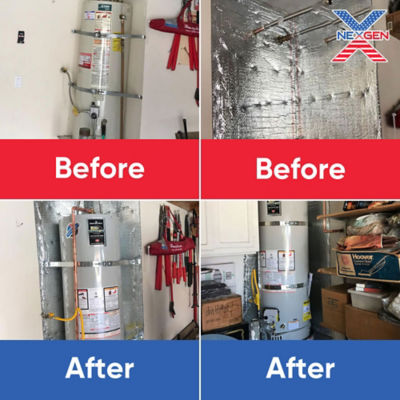 Before & After: Replacing the Water Heater