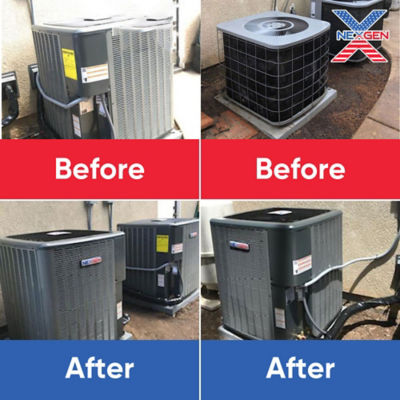 Before & After: Replacing an AC Unit