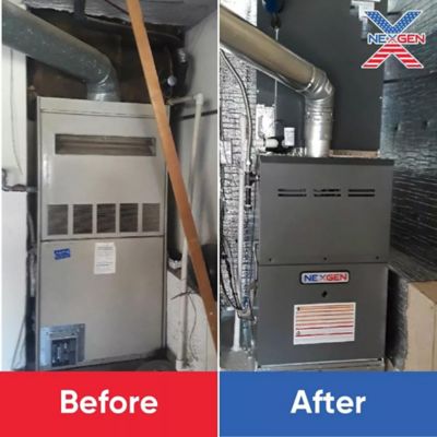 Before & After: New Furnace