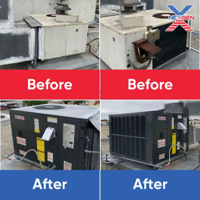 Before & After: HVAC Replacement