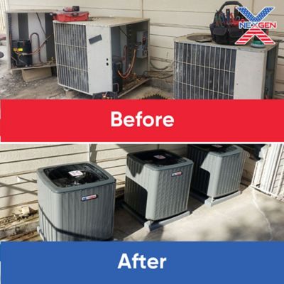 Before & After: Triple AC Replacement