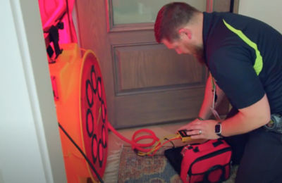 blower door test