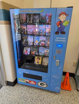 Book Vending Machine Greenwood Education Foundation