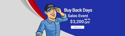 buy back days sales event coupon