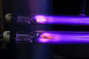 UV bulbs with purple light
