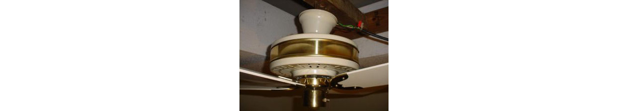 Ceiling fan installation