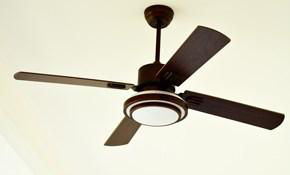 Ceiling fan installation