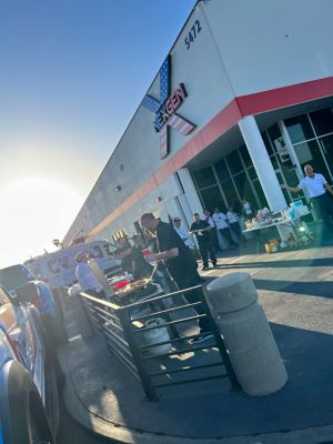 NexGen Employees Cooking out