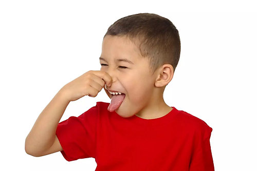 Child smells an unpleasant odor - Mr. Plumber by Metzler & Hallam