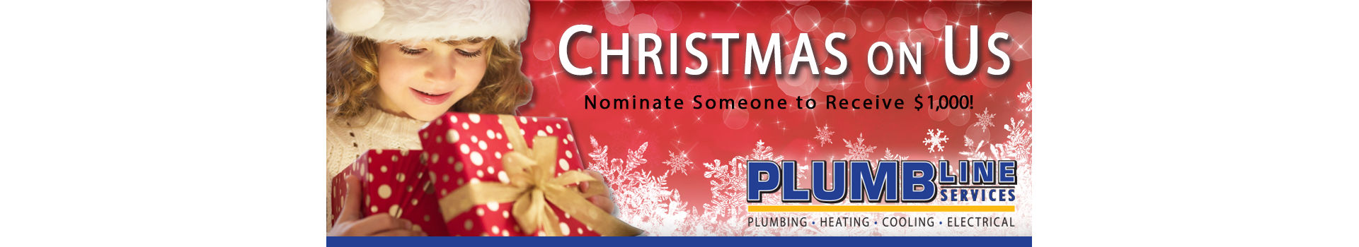 Christmas on us - Nominate someone to receive $1,000