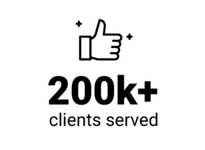 +200k Clients Served