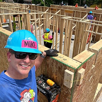 Community home build project