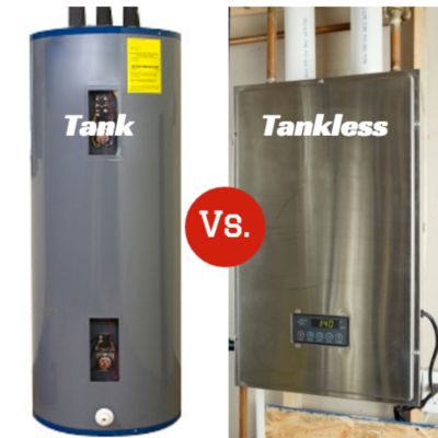 a tankless water heater vs tankless water heater