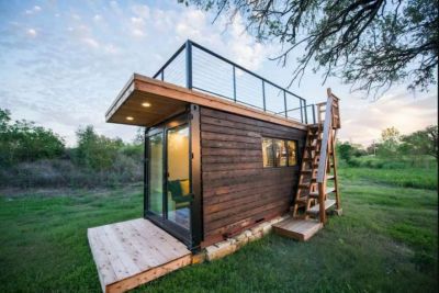 Elegant Container Tiny House
