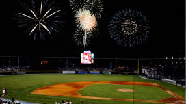 Fireworks at Coolray Field