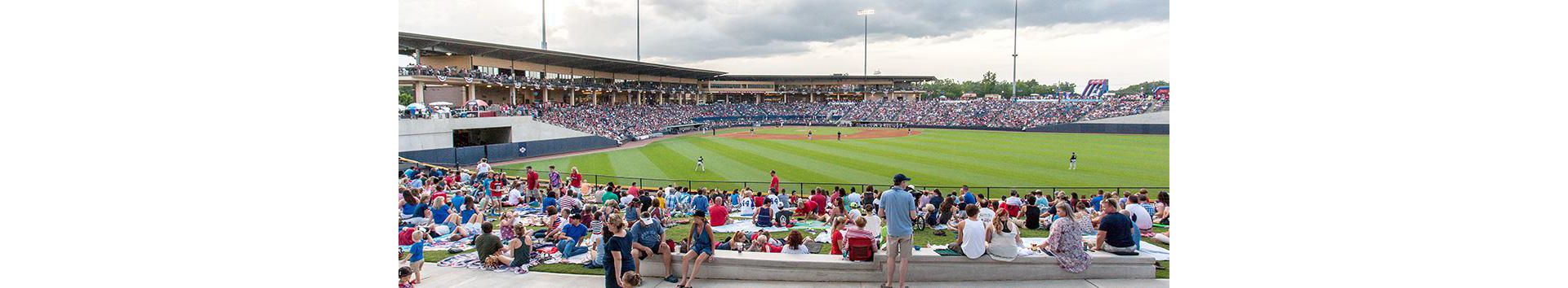 Coolray Field side view from crowd