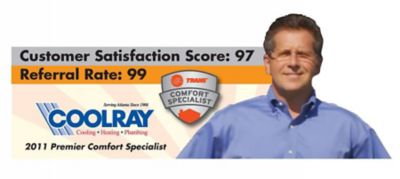 Trane 2011 Premier Comfort Specialist spotlight banner