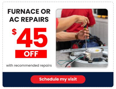 $45 Off HVAC Repairs