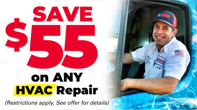 55 off any hvac repair