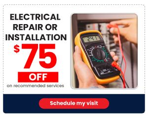 $75 Off Electrical Repair or Installation