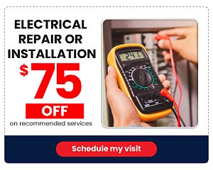 $75 Off Electrical Repair or Installation