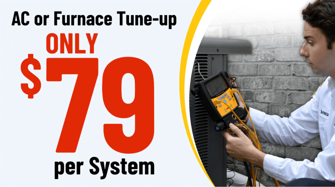 HVAC tune up - only 79 per system