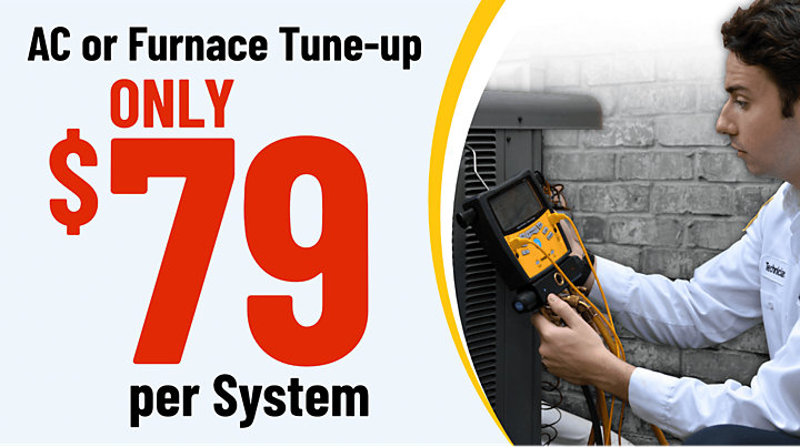 HVAC tune up - only 79 per system