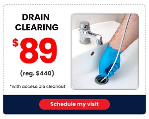 $89 Drain Clearing
