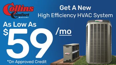 Get a New AC System Installed for as low as $59/month