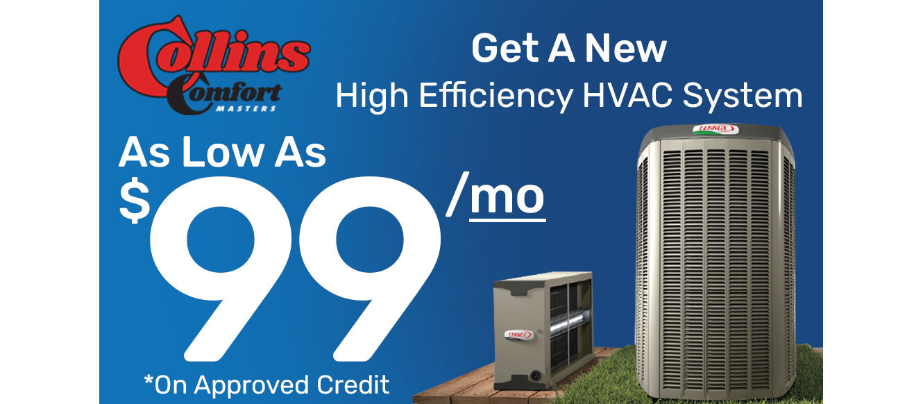 Get a New AC System Installed for as low as $99/month