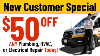New Customer Special - 50 off Any Repair
