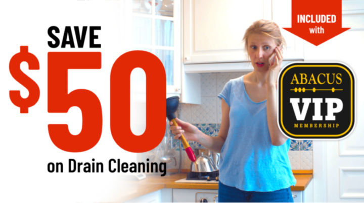 Save $50 on Drain Cleaning