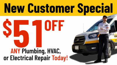 New Customer Special: $51 Off Any Repair