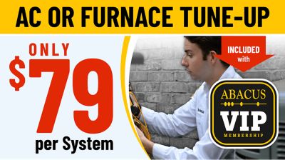 HVAC tune up - only 79 per system