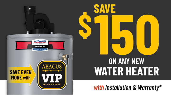 Save $150 On Any New Water Heater 