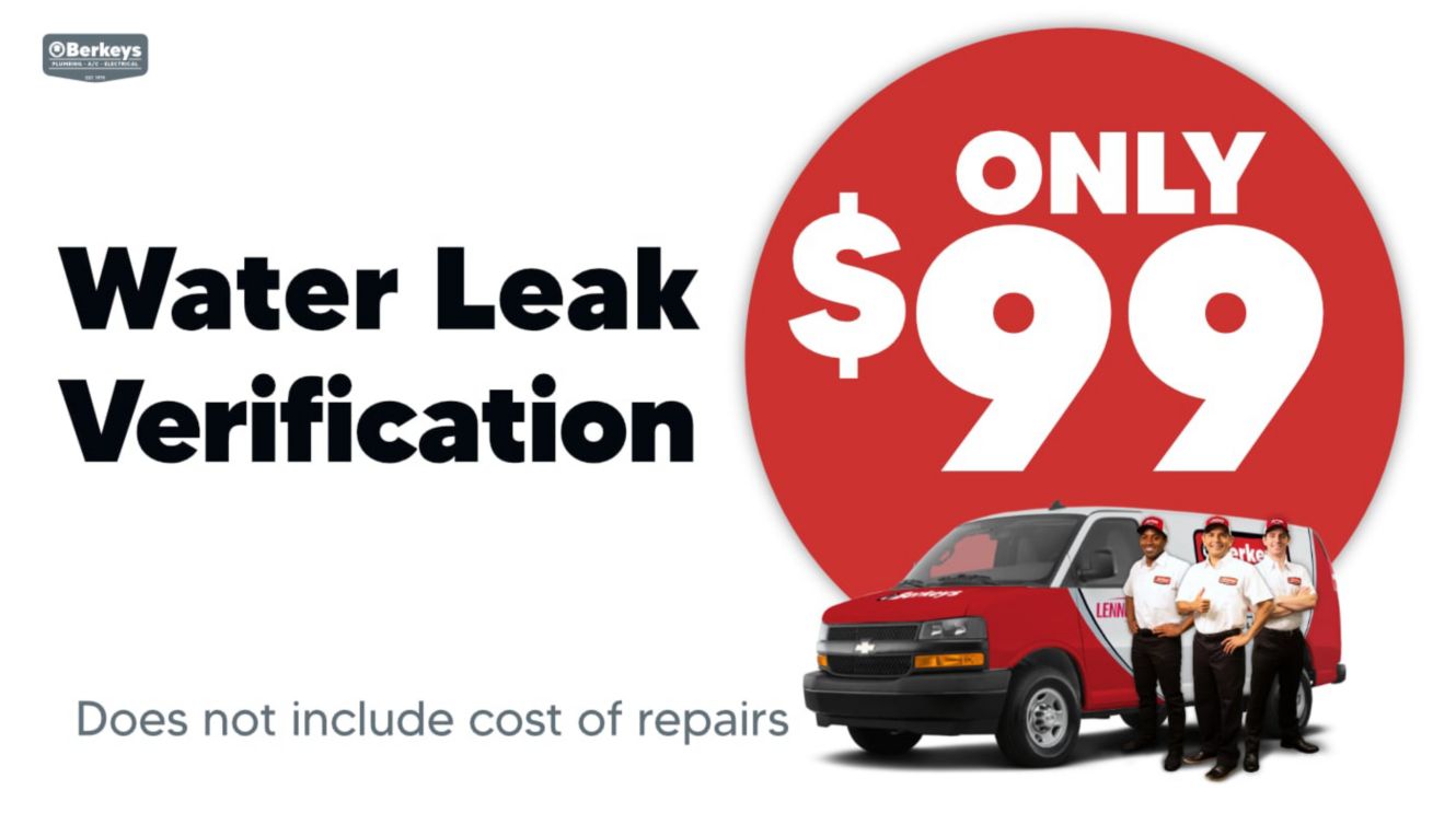 Water Leak Verification ONLY $99