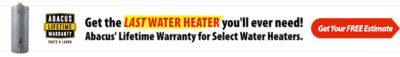 Get the last water heater you'll ever need! Click here for more information.