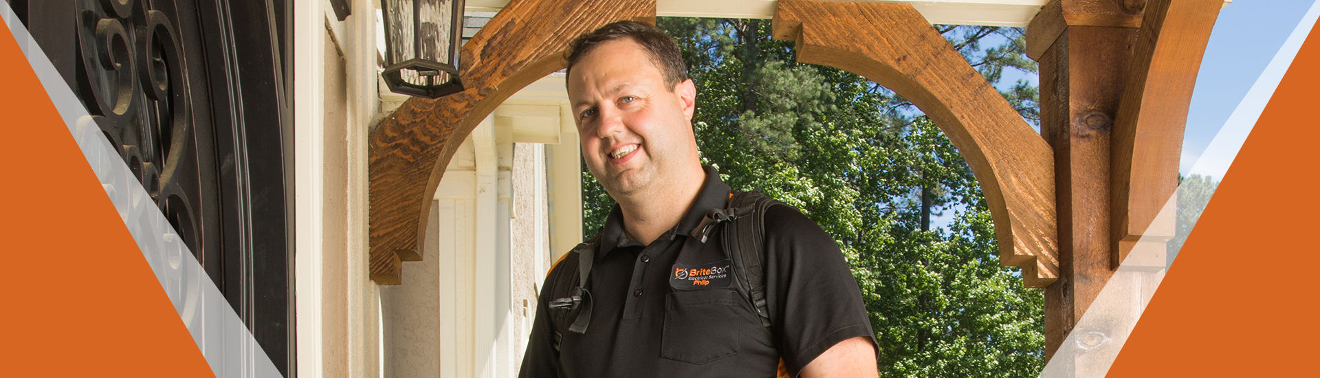 BriteBox electrician smiling