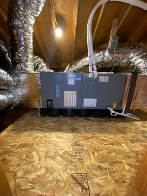 Daikin Furnace in the attic