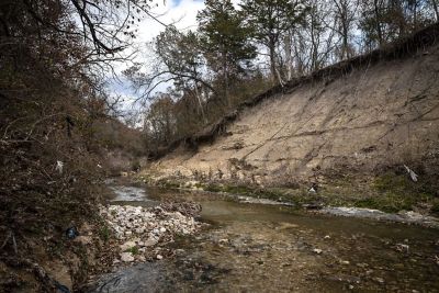 A portion of Woody Branch Creek