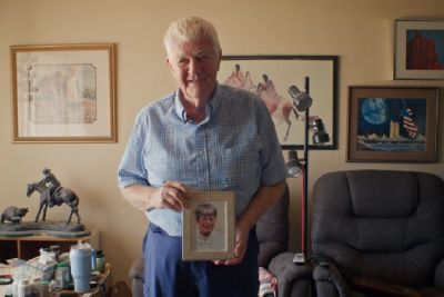 photo of arizona homeowner in his home