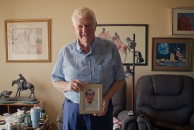 photo of arizona homeowner in his home