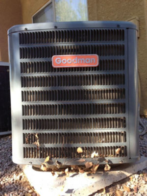 Dirty Outdoor AC Unit